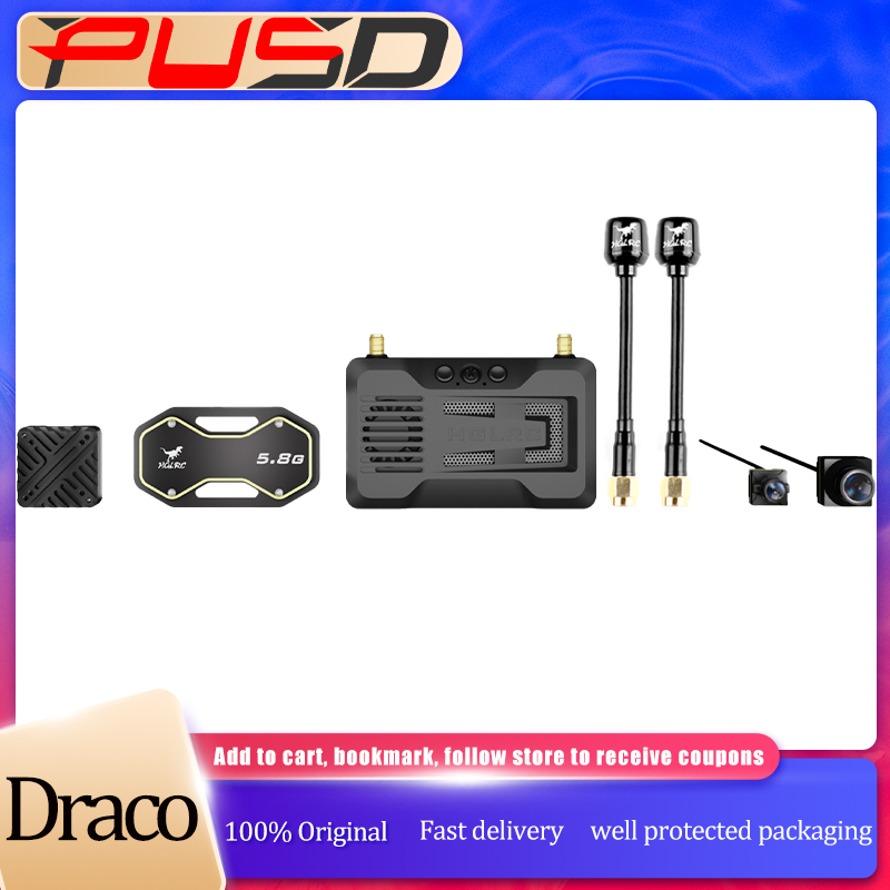 HGLRC Draco A1/A2 5.8Ghz HD VT - Fpv Drone Receiver ulasan dan harga