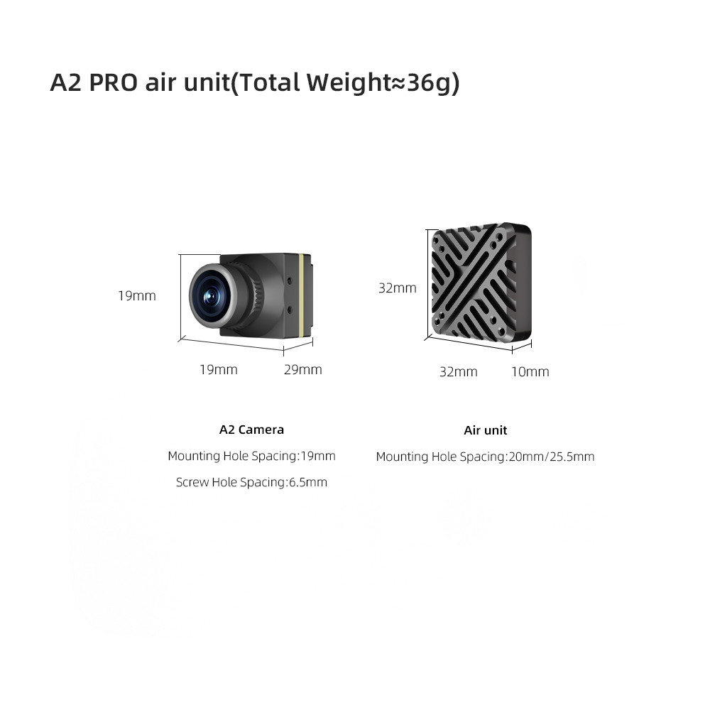 HGLRC Draco A1/A2 5.8Ghz HD VT - Fpv Drone Receiver ulasan dan harga