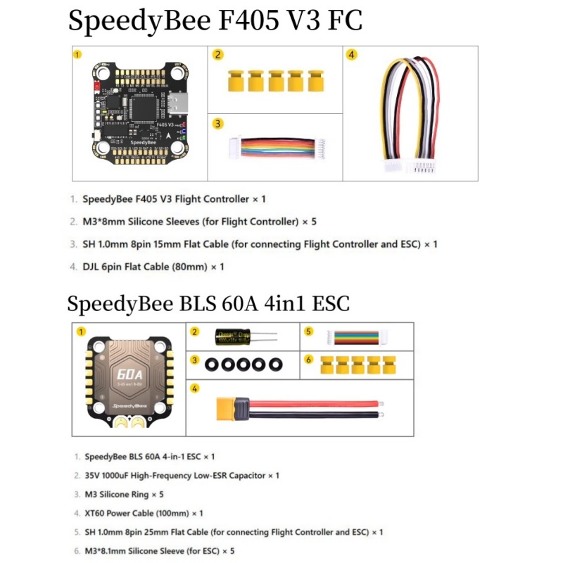 SpeedyBee F4 F405 V4 55A BLS 3 - Betaflight Fc F4 ulasan dan harga